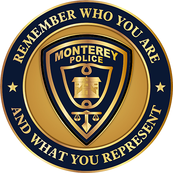 Monterey Police Coin